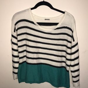 Cute striped sweater!